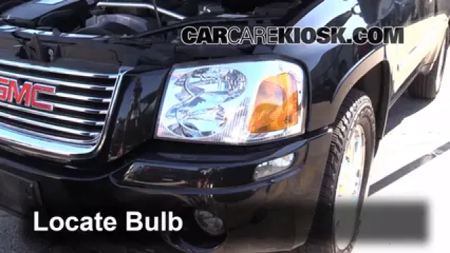 2009 GMC Envoy SLE 4.2L 6 Cyl. Éclairage Feux de route (remplacer l'ampoule)